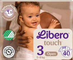 Libero Touch 3 Blöjor (5-8 kg) 40 st