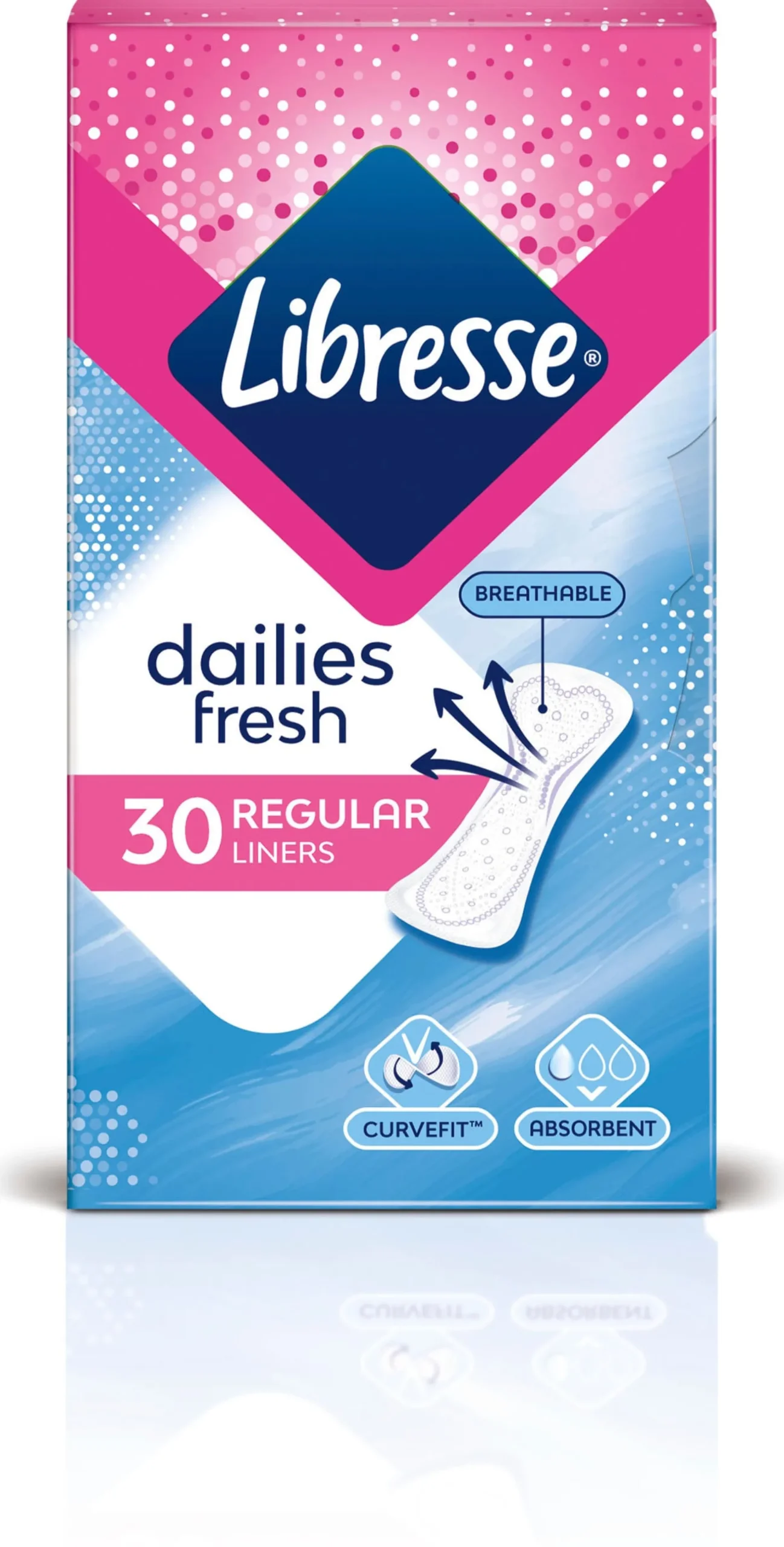 Libresse Dailies Fresh Regular Trosskydd 30 st