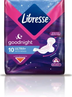 Libresse Goodnight Ultra+ Wings Binda 10 st