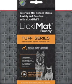 LickiMat Hundskål Buddy Tuff Röd 20 cm