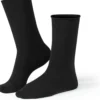 Life Wear Diabetesstrumpa Bomull Svart 40/42 1 st