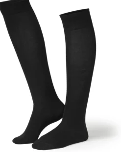 Life Wear Stödstrumpa Bomull M-37/39 Svart 1 par