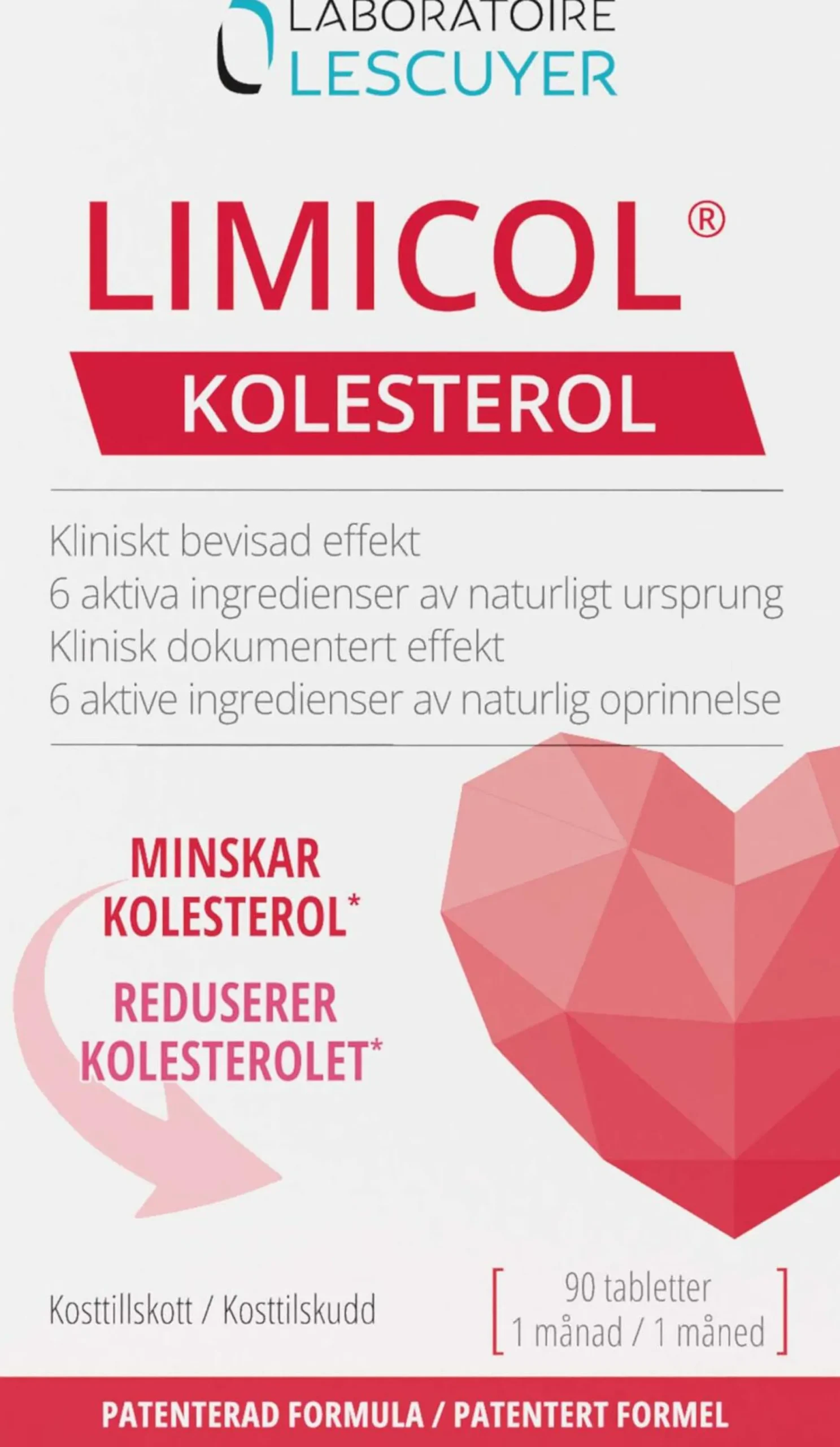 LIMICOL 90 tabletter