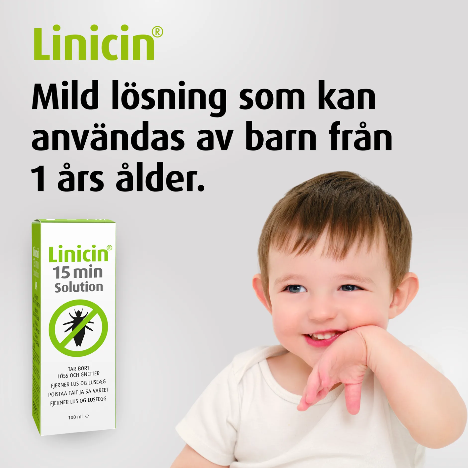 Linicin 15 min Solution Lusmedel 100 ml