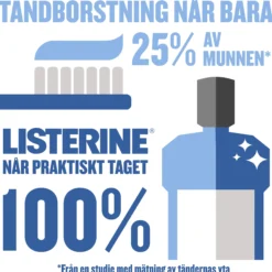 Listerine Advanced White Milder Taste 500 ml