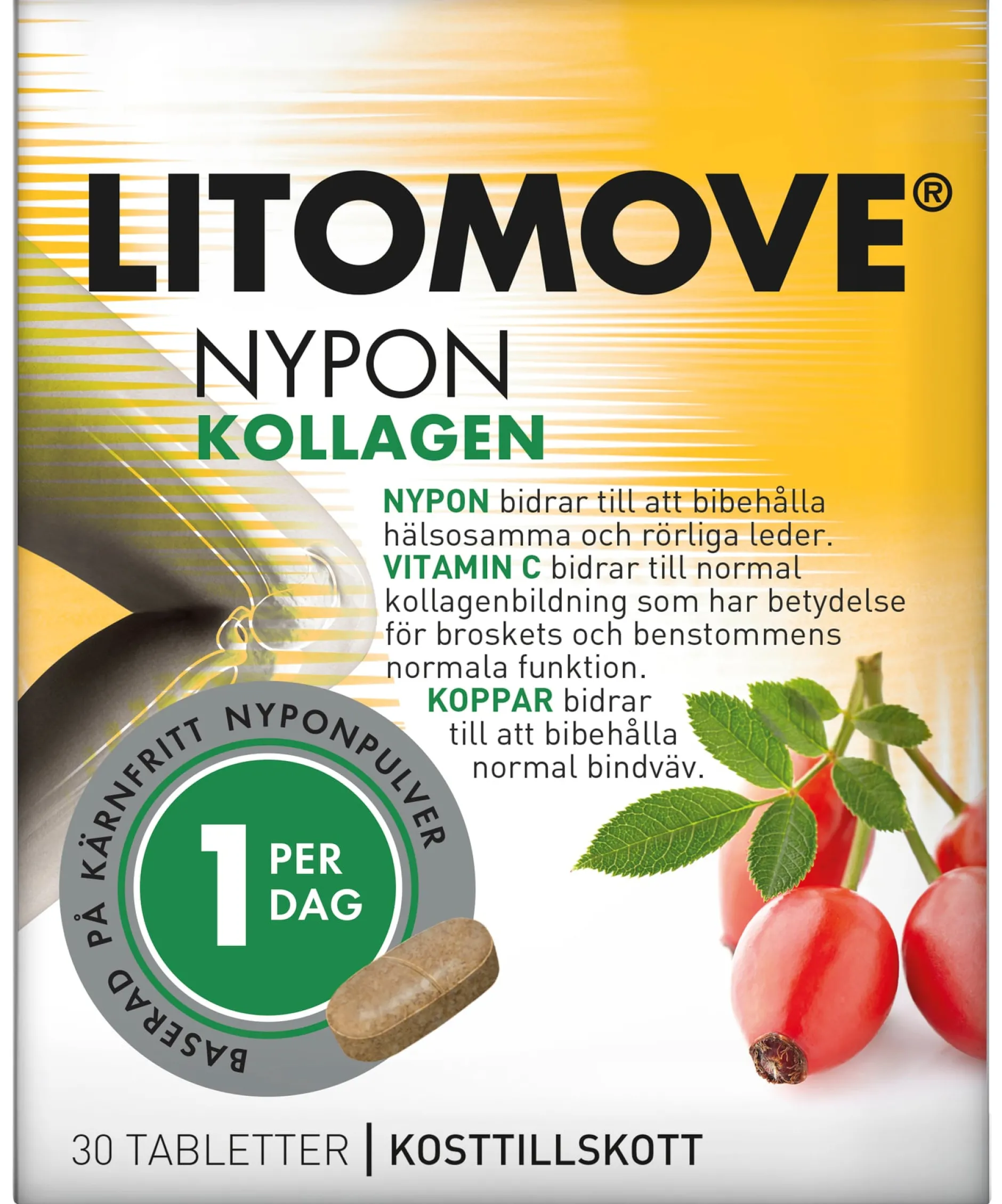 Litomove Kollagen tabletter 30 st