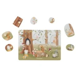 Little Dutch Pussel Med Ljud Forest Friends