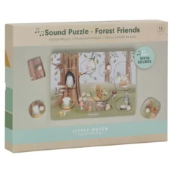 Little Dutch Pussel Med Ljud Forest Friends