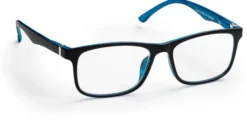 Lix by Haga Optik Stockholm Matt black/blue +1,5
