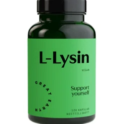 L-Lysine 500mg 120 kapslar