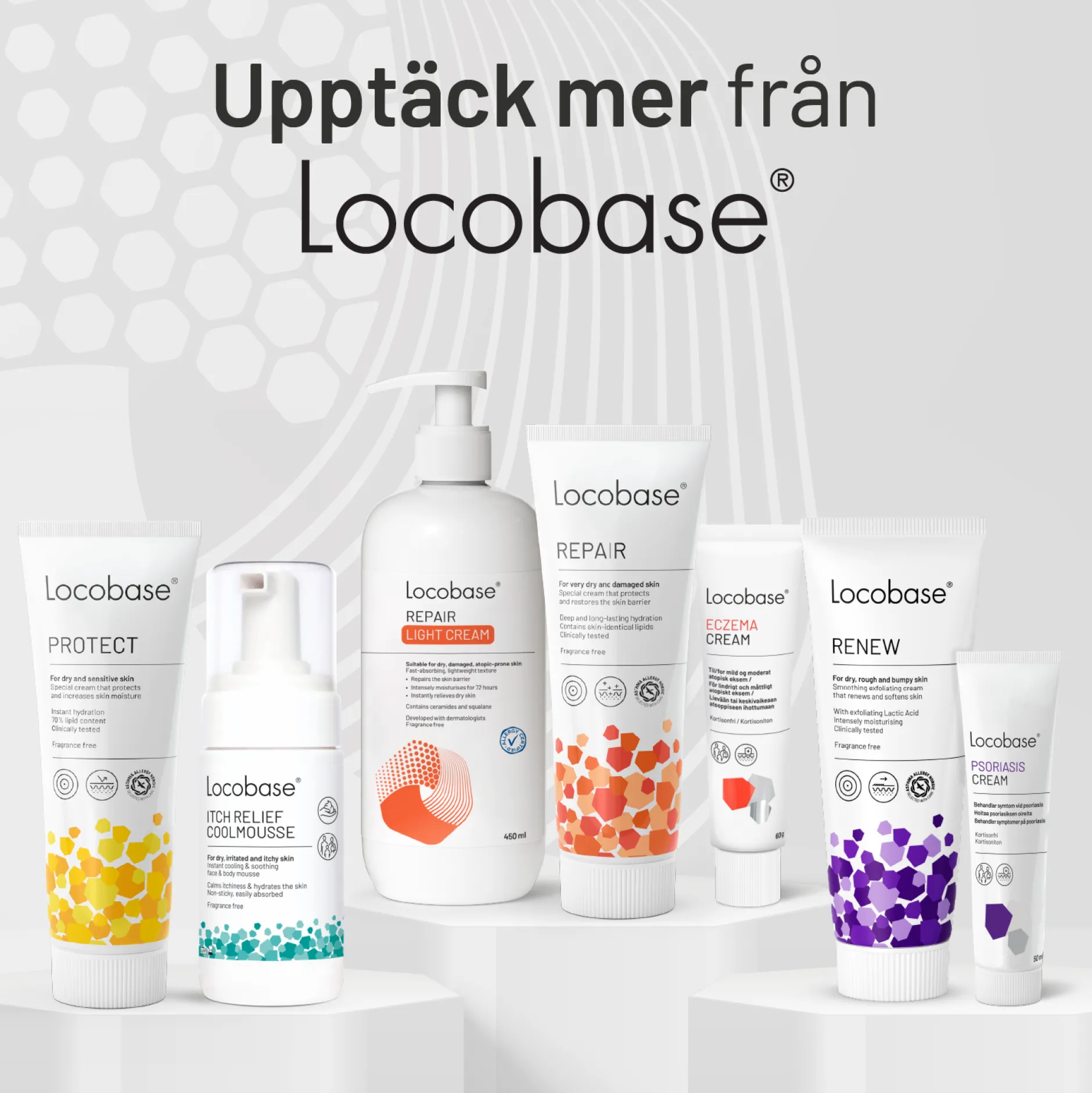 Locobase Repair Light Cream 450 ml