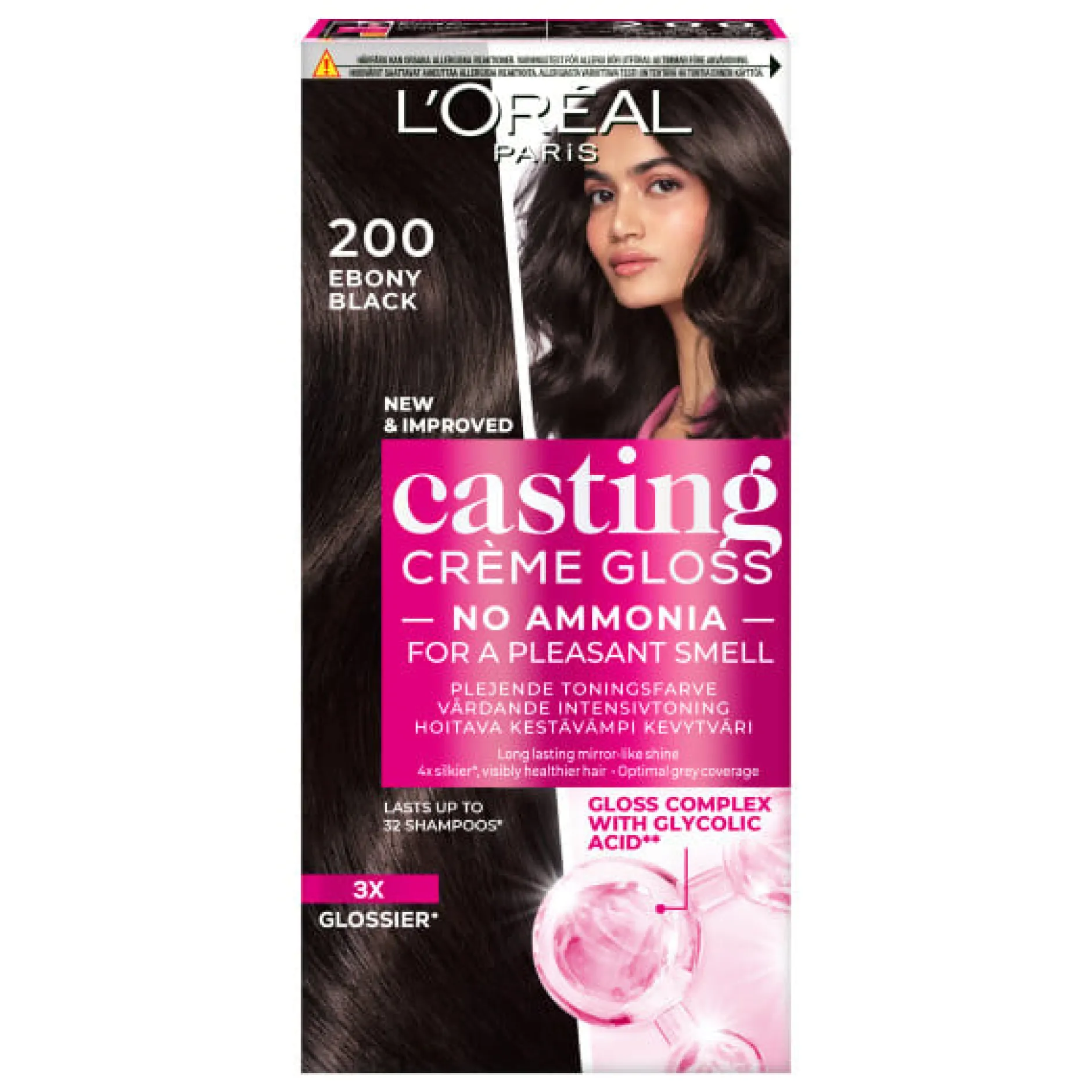 L'Oréal Paris Casting Creme Gloss 200 Ebony Black