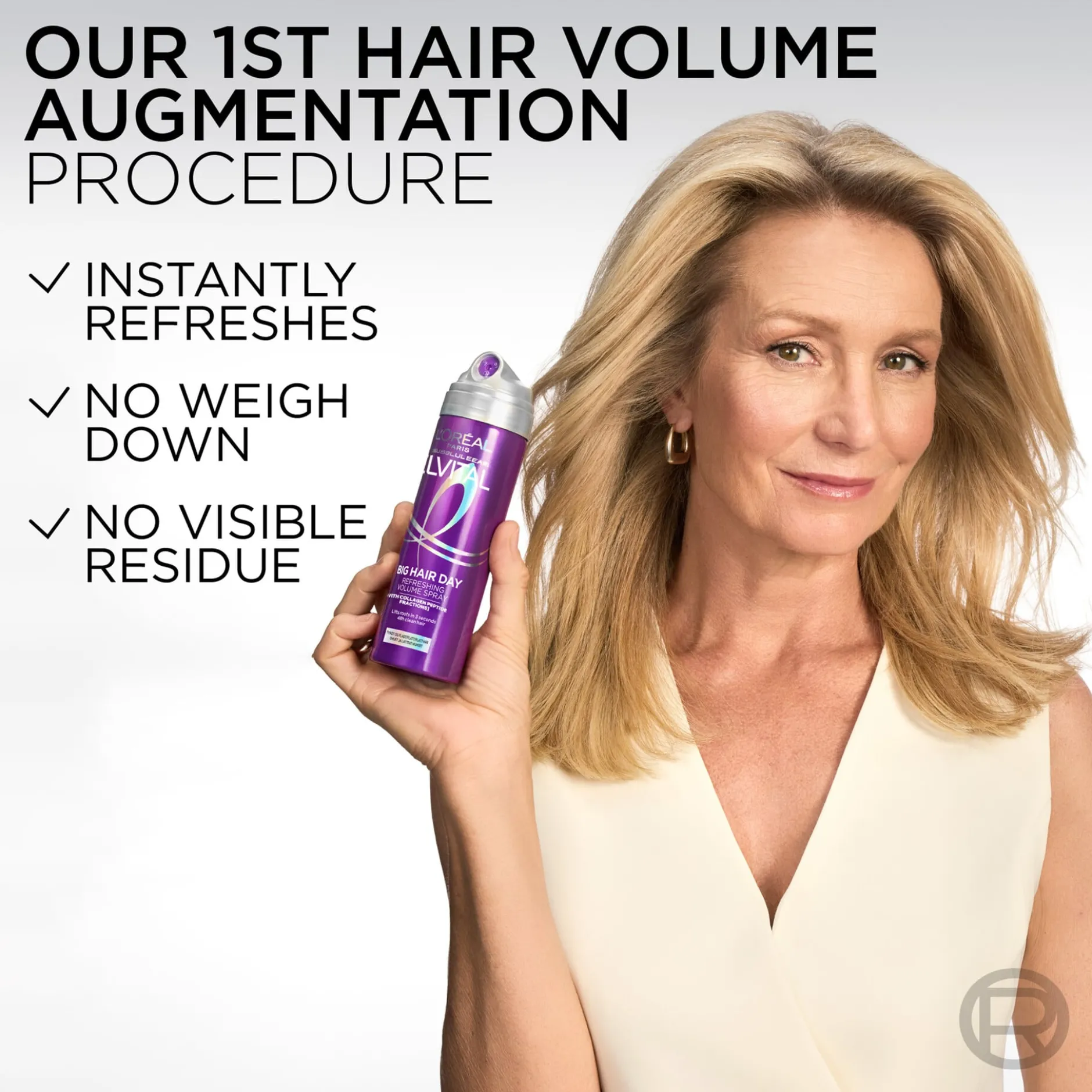 L'Oréal Paris Elvital Collagen Lifter Big Hair Day Refreshing Volume Spray 200 ml