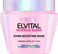 L'Oréal Paris Elvital Glycolic Gloss Shine Boosting Mask: Glansförstärkande hårinpackning 300 ml