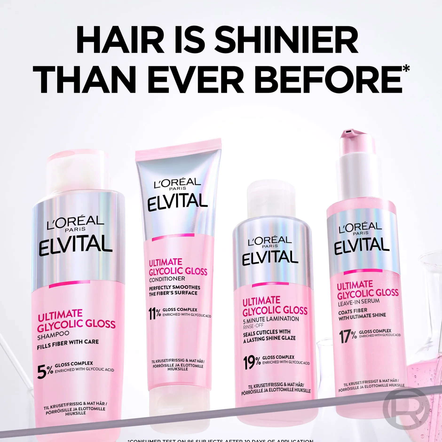 L'Oréal Paris Elvital Glycolic Gloss leave-in for normal hair 150 ml
