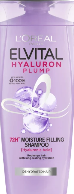 L'Oréal Paris Elvital Hyaluron Plump 72H Moisture Filling Shampoo 250 ml
