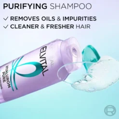 L'Oréal Paris Elvital Hyaluron Pure Schampo För Fuktfattigt Hår 500 ml
