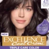 L'Oréal Paris Excellence Cool Creme Permanent Hårfärg för normalt hår 4.11 Ultra Ash Brown 1 st