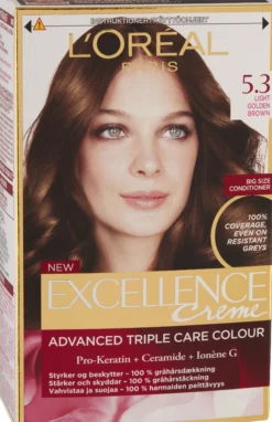 L'Oréal Paris Excellence 5.3 Golden Light Brown
