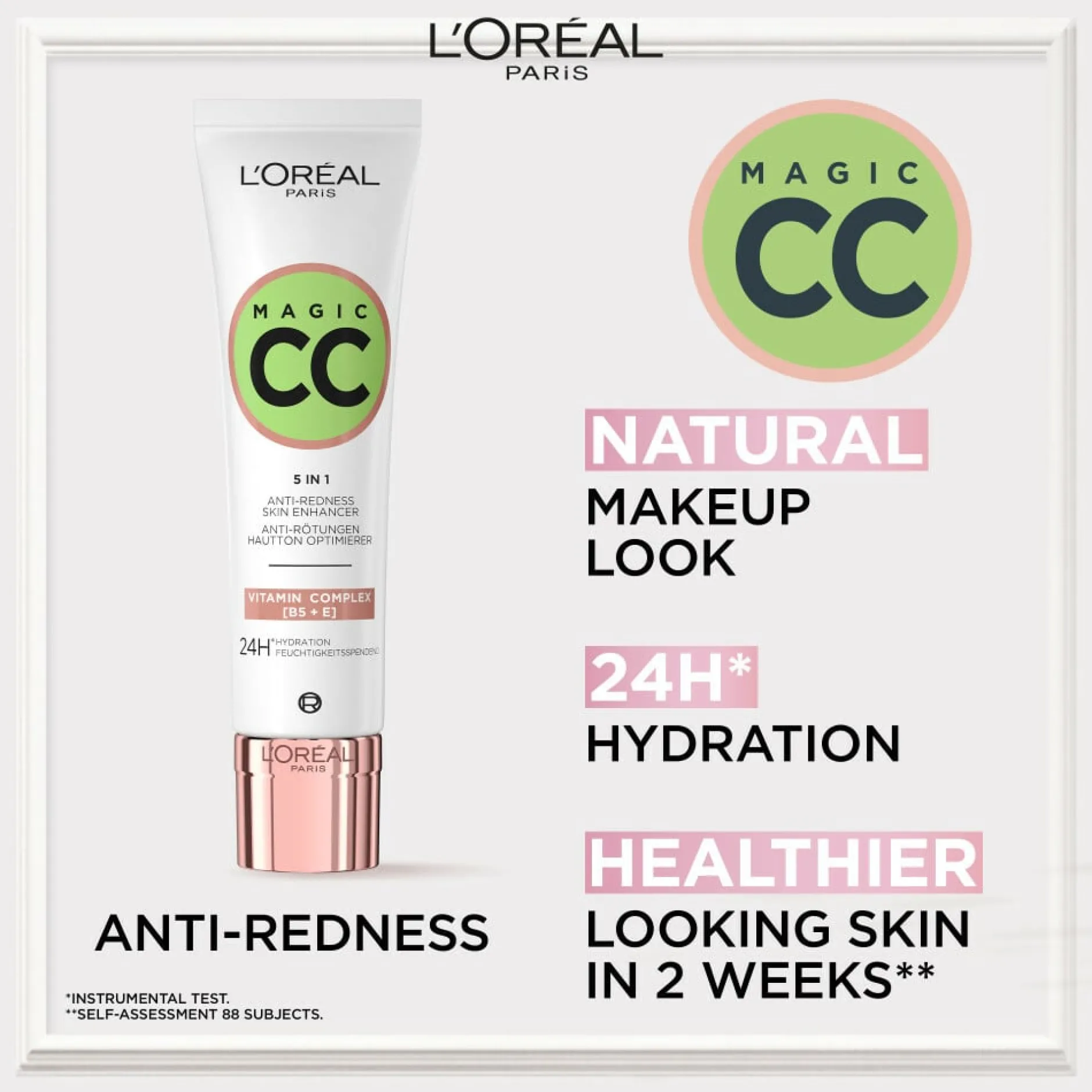 L'Oréal Paris Magic CC Cream 5in1 Anti Redness 30 ml