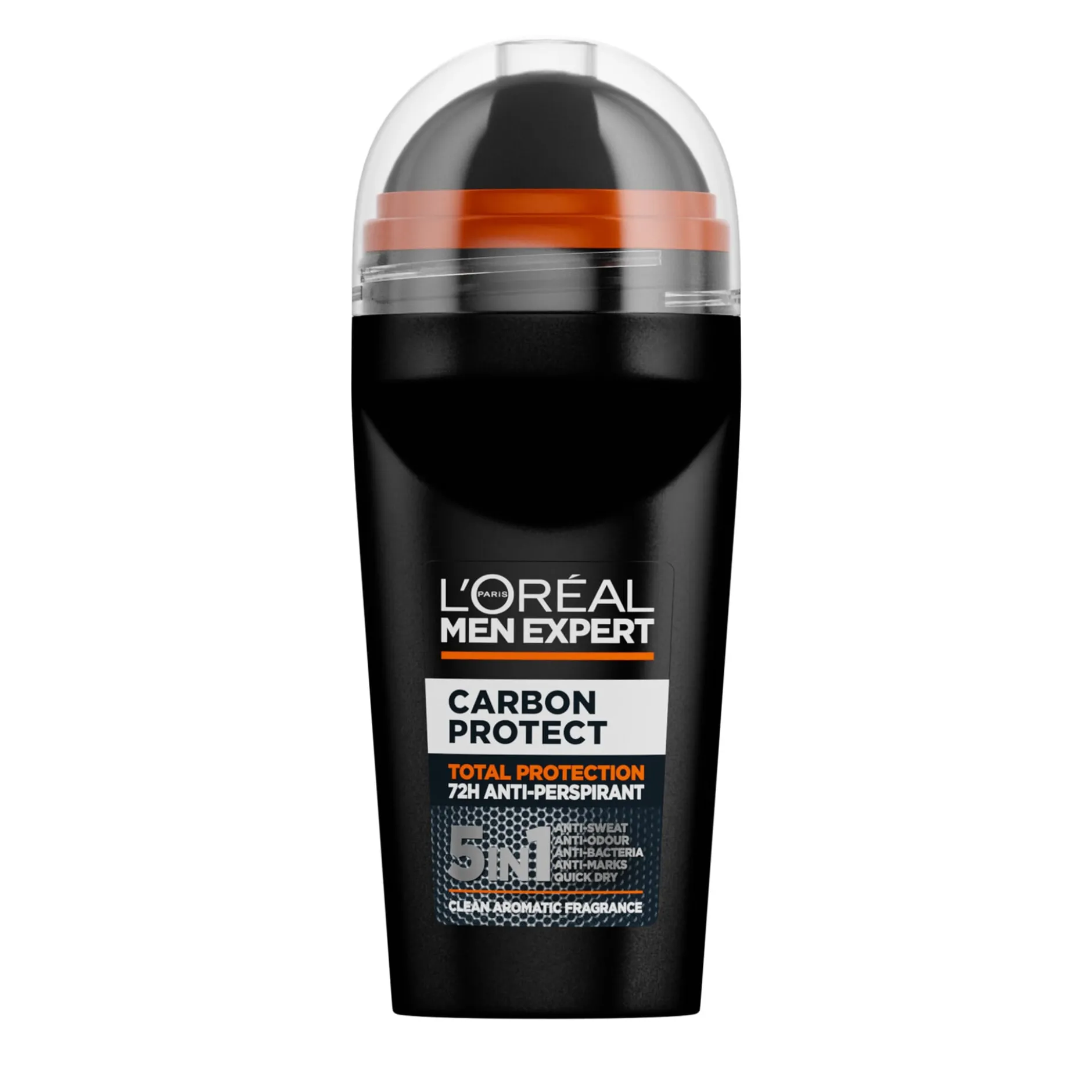 L'Oréal Paris Men Expert Carbon Protect Total Protection 72H Anti-Perspirant Deodorant Roll On 50 ml