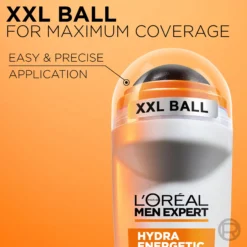L'Oréal Paris Men Expert Hydra Energetic Extreme Sport 72H Anti-Perspirant Deodorant Roll On 50 ml