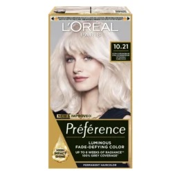L'Oréal Paris Préférence Permanent Hårfärg för normalt hår 10.21 Stockholm 1 st