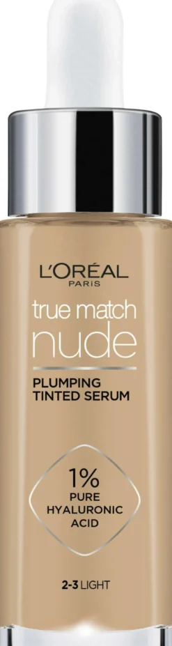 L'Oréal Paris True Match Nude Plumping Tinted Serum 2-3 Light 30 ml