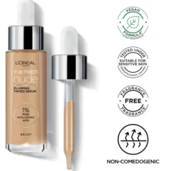 L'Oréal Paris True Match Nude Plumping Tinted Serum 2-3 Light 30 ml