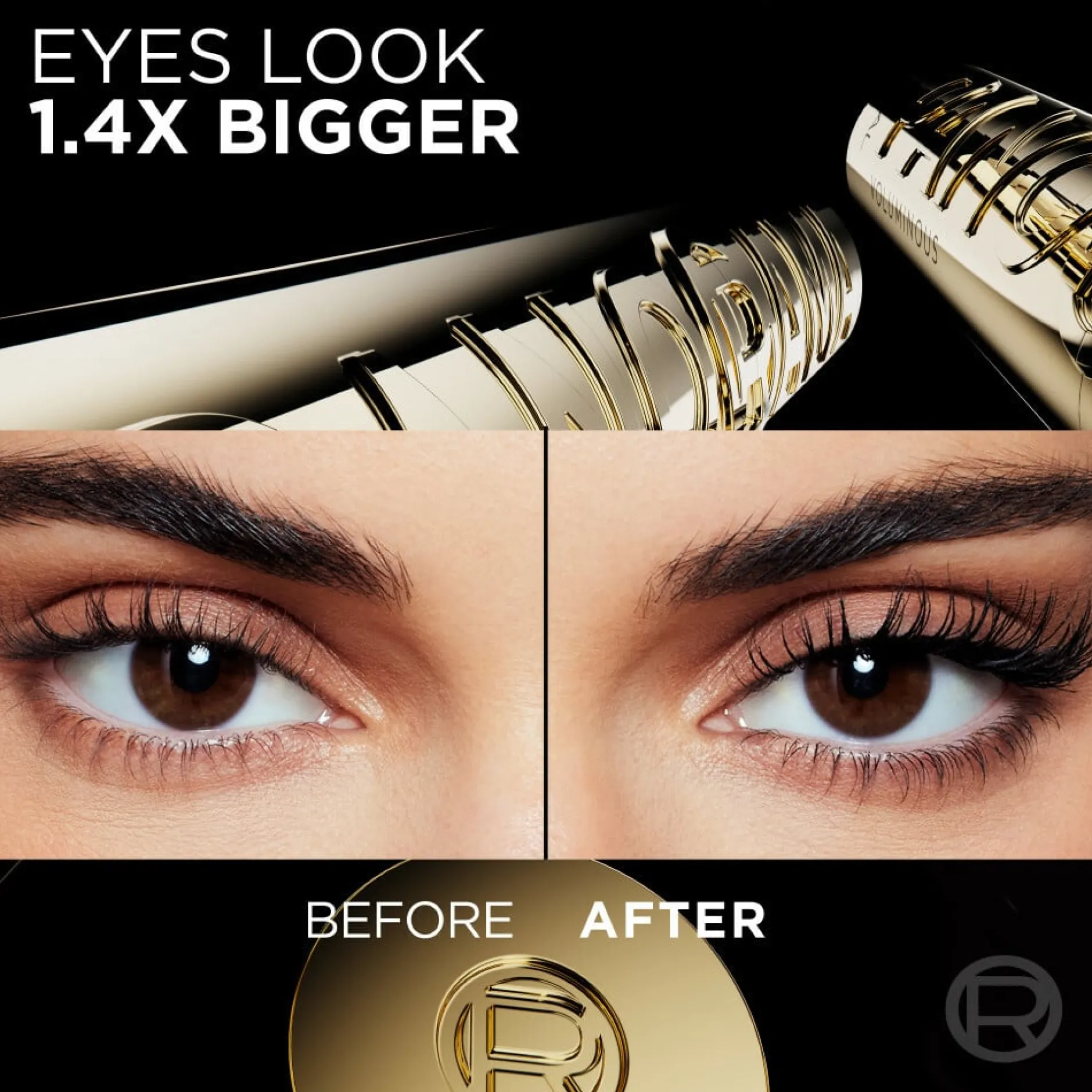 L'Oréal Paris Volume Million Lashes Panorama Mascara Dark Brown 9,9 ml