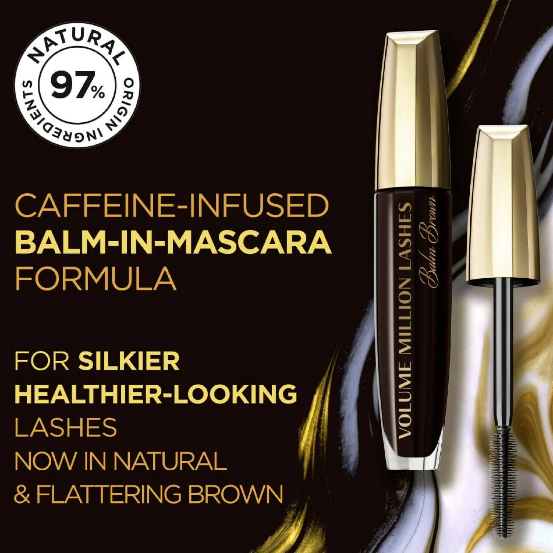 L'Oréal Paris Volume Million Lashes Balm Brown Mascara Brown 8,9 ml