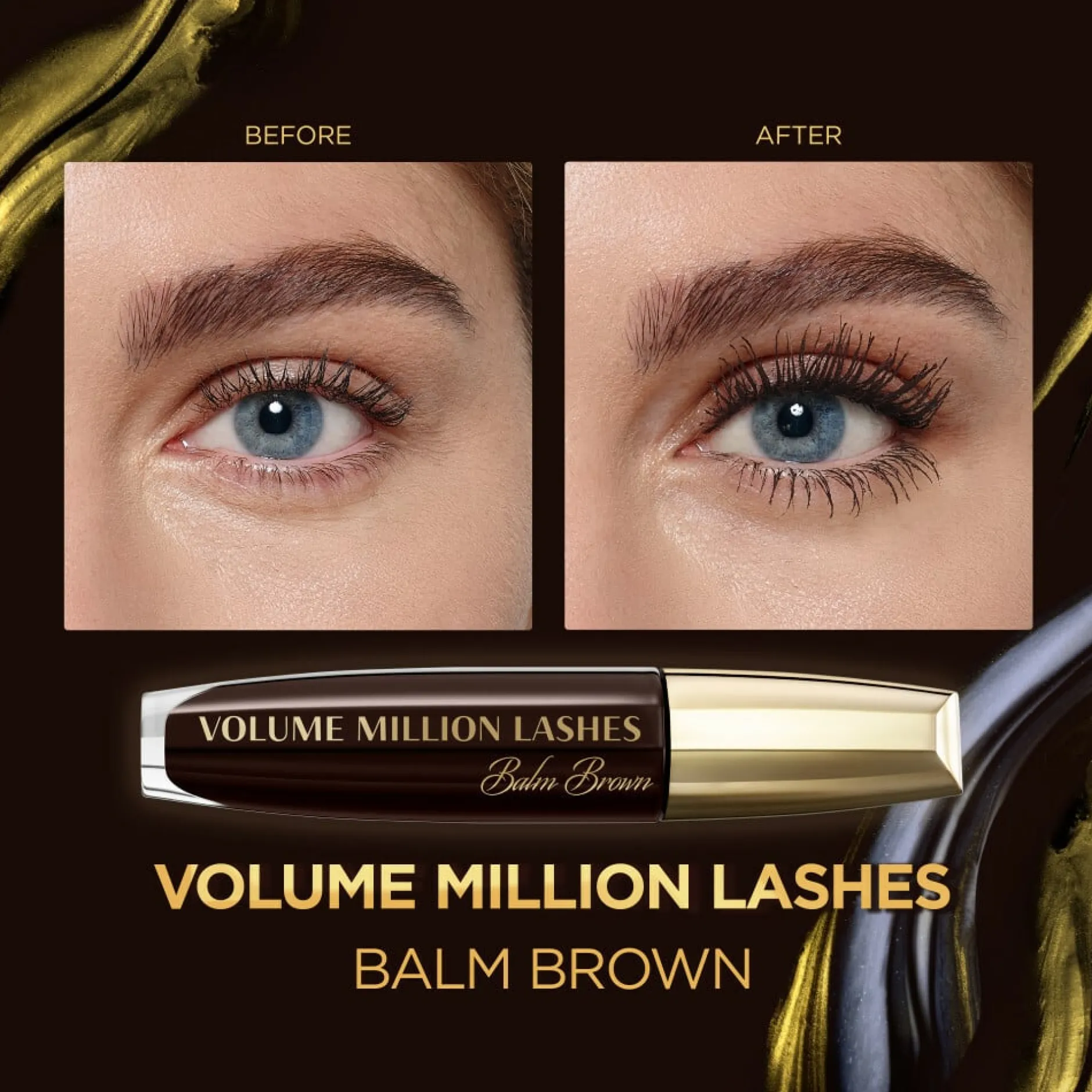 L'Oréal Paris Volume Million Lashes Balm Brown Mascara Brown 8,9 ml