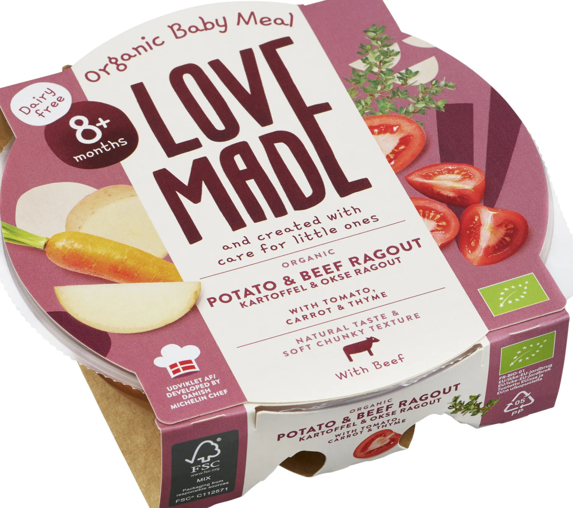 LoveMade Potatis & Biff Gryta 185 g