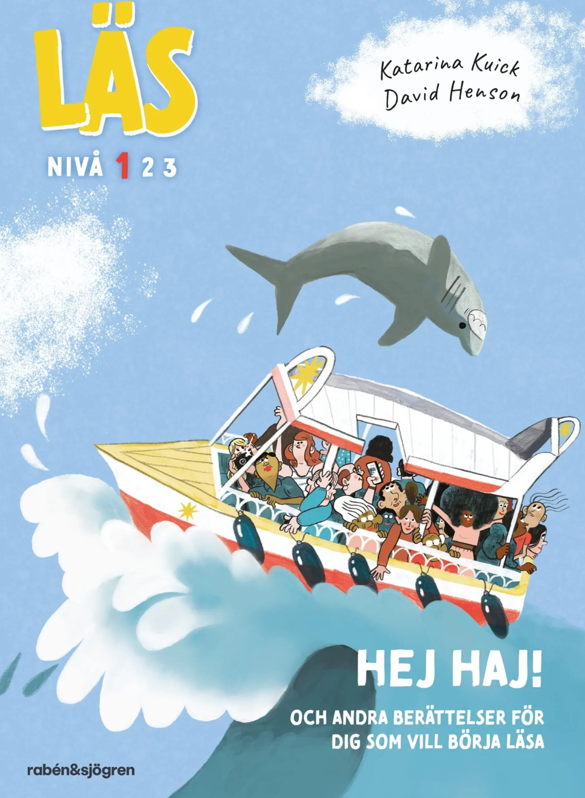 Läs - Hej haj! - Läs-nivå 1