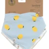 Lässig Dregellapp Bandana/Cowl-neck Happy Fruits Lemon 2 st