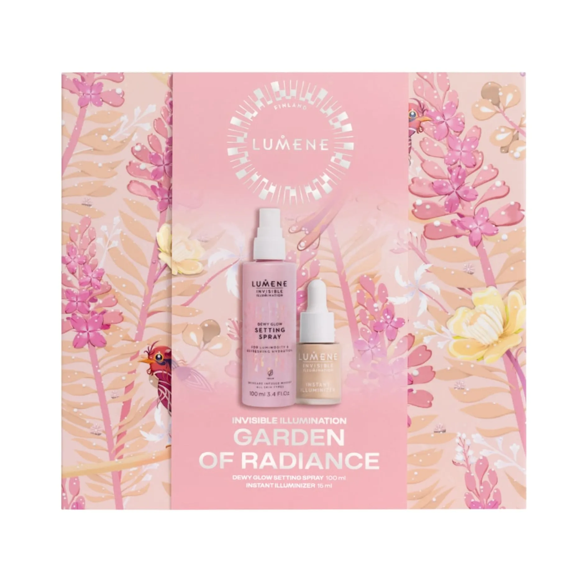 Lumene Invisible Illumination Instant Glow Set 2026 2 pcs