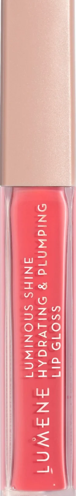 Lumene Luminous Shine Hydrating & Plumping Lip Gloss 4 Peach Pink 5 ml