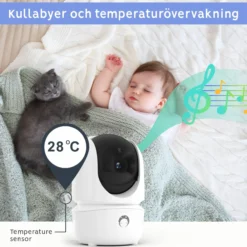 Luna Bambini Baby Monitor Classic med 3,5