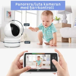 Luna Bambini Baby Prestige med 5" färgskärm