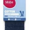 Mabs Cotton Knee Stödstrumpor Navy XL