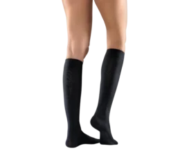 Mabs Cotton Knee Stödstrumpor Black M