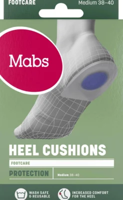 Mabs Heel Cushions M (38-40) 1 par