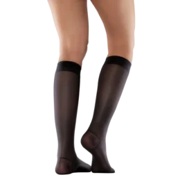 Mabs Nylon Knee Stödstrumpor Black L