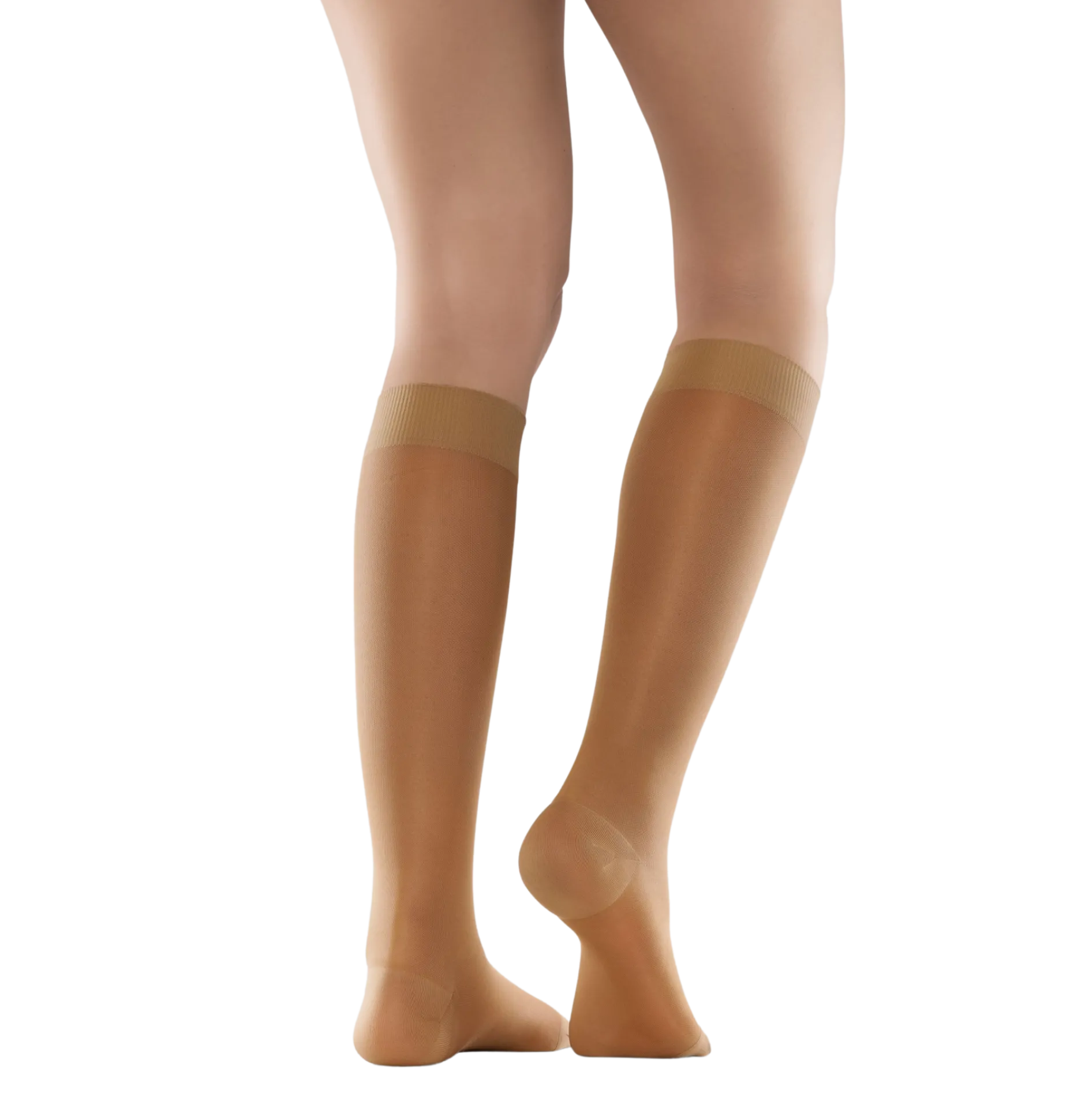 Mabs Nylon Knee Stödstrumpor Tan M