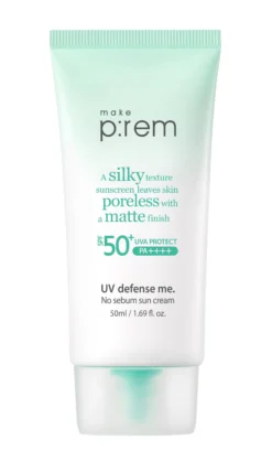 Make p:rem No Sebum Sun Cream SPF50 50ml