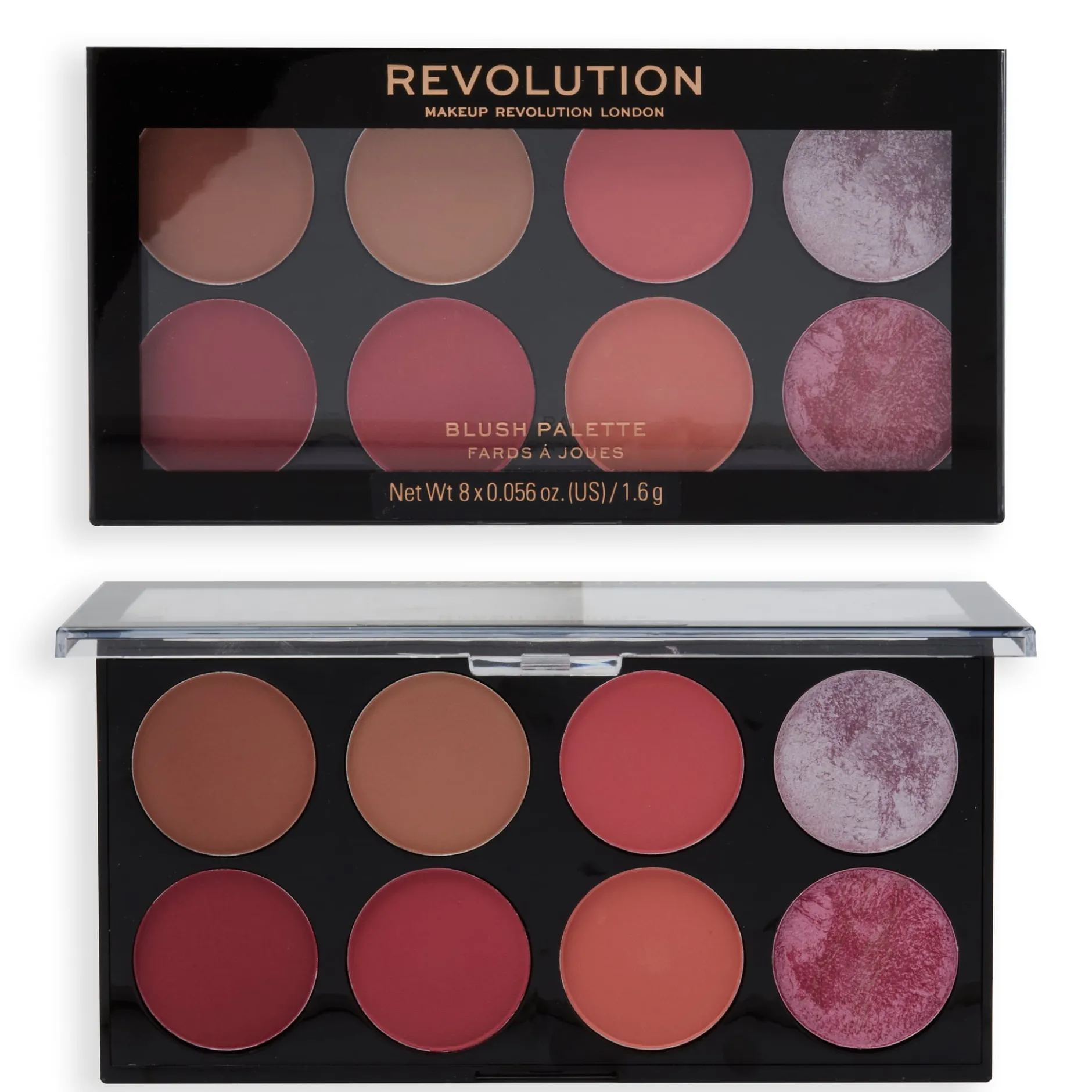 Makeup Revolution Ultra Blush Palette - Sugar and Spice 1,6g