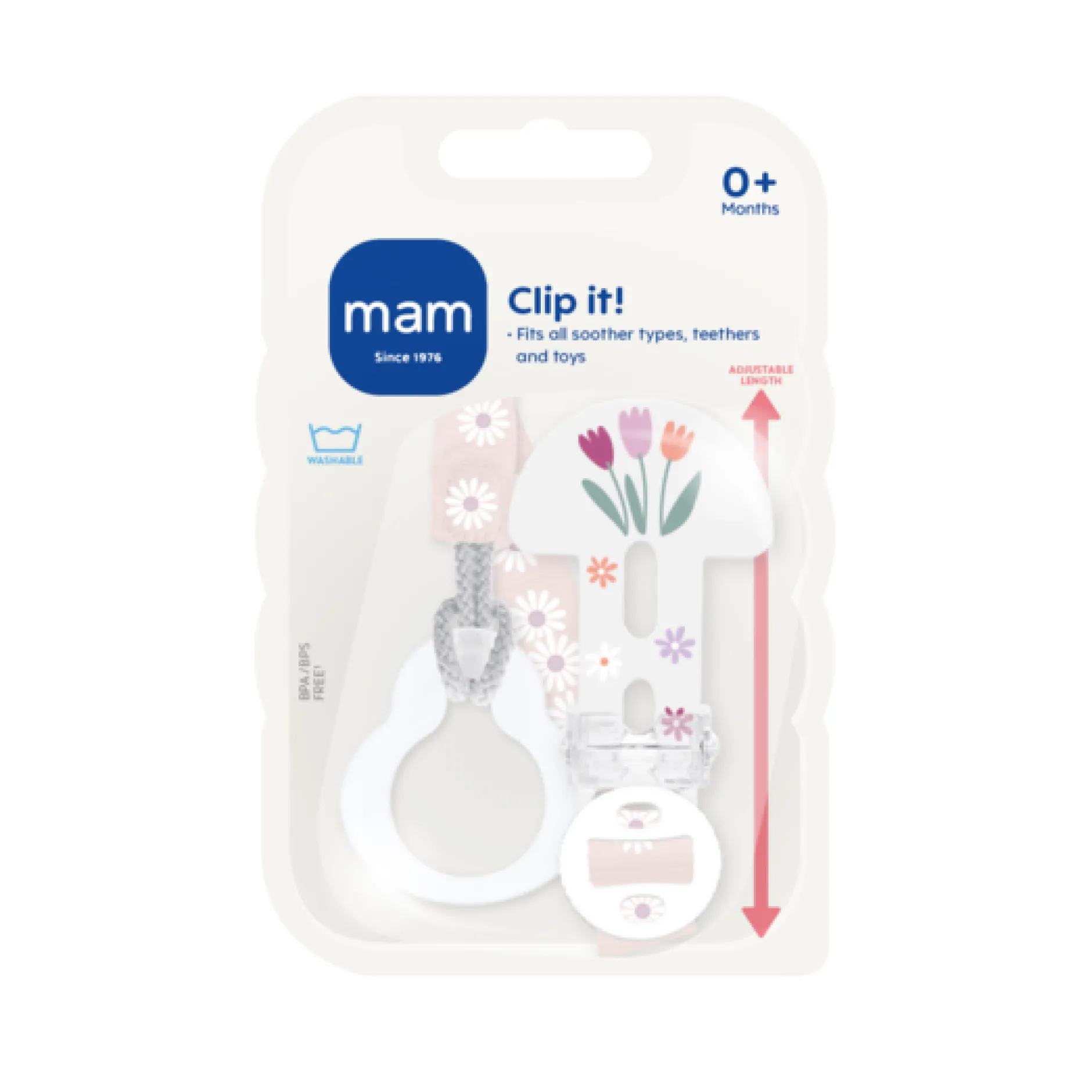MAM Clip it Pink