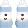 MAM Easy Start Anti-Colic Blue 160 ml 2 st
