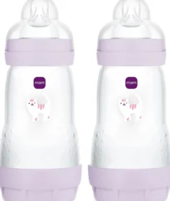 MAM Easy Start Anti-Colic Pink 260 ml 2 st