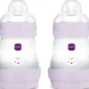 MAM Easy Start Anti-Colic Pink 160 ml 2 st